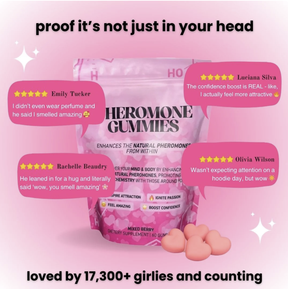 Irresistible Berry Pheromone Gummies