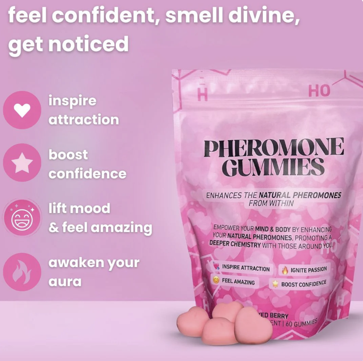 Irresistible Berry Pheromone Gummies